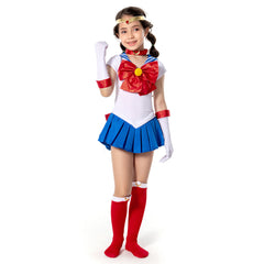 Sailor Moon Kinder Tsukino Usagi Kostüm Mädchen Halloween Karneval Kostüm