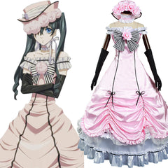 Black Butler Ciel Phantomhive Kleid Cosplay Outfits Halloween Karneval Kostüm