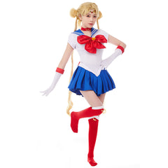 Sailor Moon Tsukino Usagi Uniform Cosplay Kostüm Halloween Karneval Kostüm