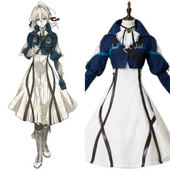 Violet Evergarden Violet Kleid Cosplay Kostüm Damen Halloween Karneval Kostüm