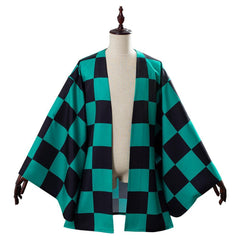 Demon Slayer: Kimetsu no Yaiba Cosplay Kostüm Tanjirou/Tanjiro Kamado Umhang - cosplaycartde