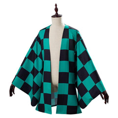 Demon Slayer: Kimetsu no Yaiba Cosplay Kostüm Tanjirou/Tanjiro Kamado Umhang - cosplaycartde