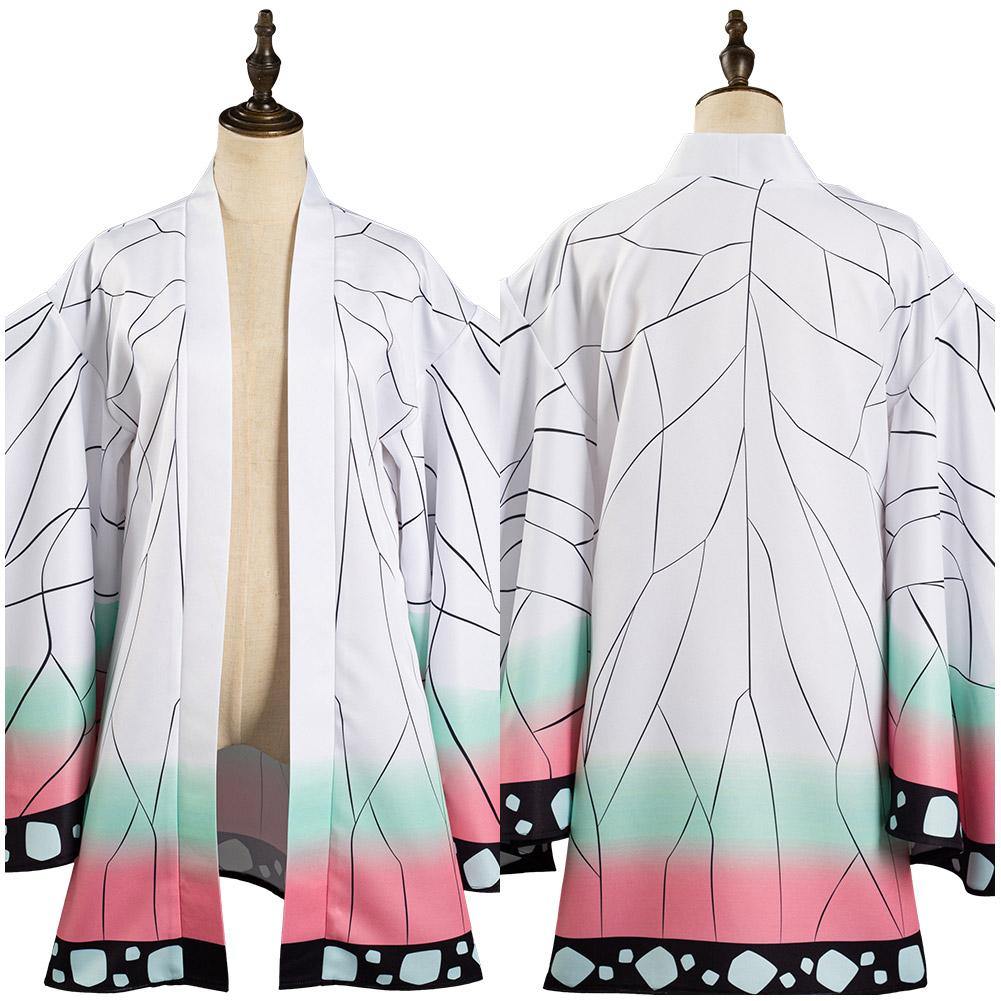 Kimetsu no Yaiba Demon Slayer Kochou Shinobu Umhang Cosplay Kostüm Kimono - cosplaycartde