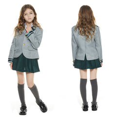 Kinder Mädchen My Hero Academia Boku no Hero Akademia Schuluniform Cosplay Kostüm