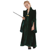Kinder Harry Potter Minerva McGonagall Kostüm Robe Mantel Halloween Karneval Kostüm Set