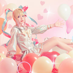 NEEDY GIRL OVERDOSE KAngel Cosplay Kostüm Halloween Karneval Outfits