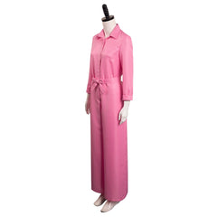 2023 Barbie, Margot Robbie Barbie Damen rosa Jumpsuit Cosplay Kostüm Alltagskleidung