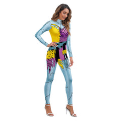 Sally Dienstmädchenkleid Cosplay Jumpsuit Halloween Karneval Outfits Cosplay Kostüm