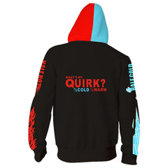 Boku No Hero Academia Mein Hero Academia Pullover mit Kaputze Jacke mit Reißverschluss Top Langarm für Erwachsene - cosplaycartde