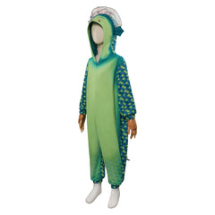 Kinder Luca Cosplay Luca Outfits Halloween Karneval Jumpsuit