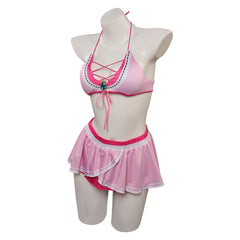 Prinzessin Peach 3tlg. Damen Bademode The Super Mario Bros. Movie Badeanzug