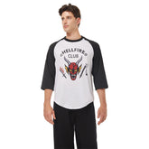 Stranger Things Staffel Hellfire Club Erwachsene Eddie Munson T-Shirt Cosplay Kostüm Halloween Karneval Outfits