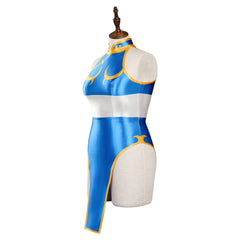 Street Fighter SF Chun-Li Cheongsam Badeanzug Übergröße eiteilige Bademode