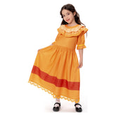 Kinder Encanto Pepa Cosplay KostĂŒme Halloween Karneval Kleid