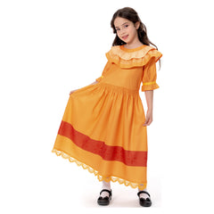 Kinder Encanto Pepa Cosplay Kostüme Halloween Karneval Kleid