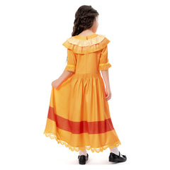 Kinder Encanto Pepa Cosplay Kostüme Halloween Karneval Kleid