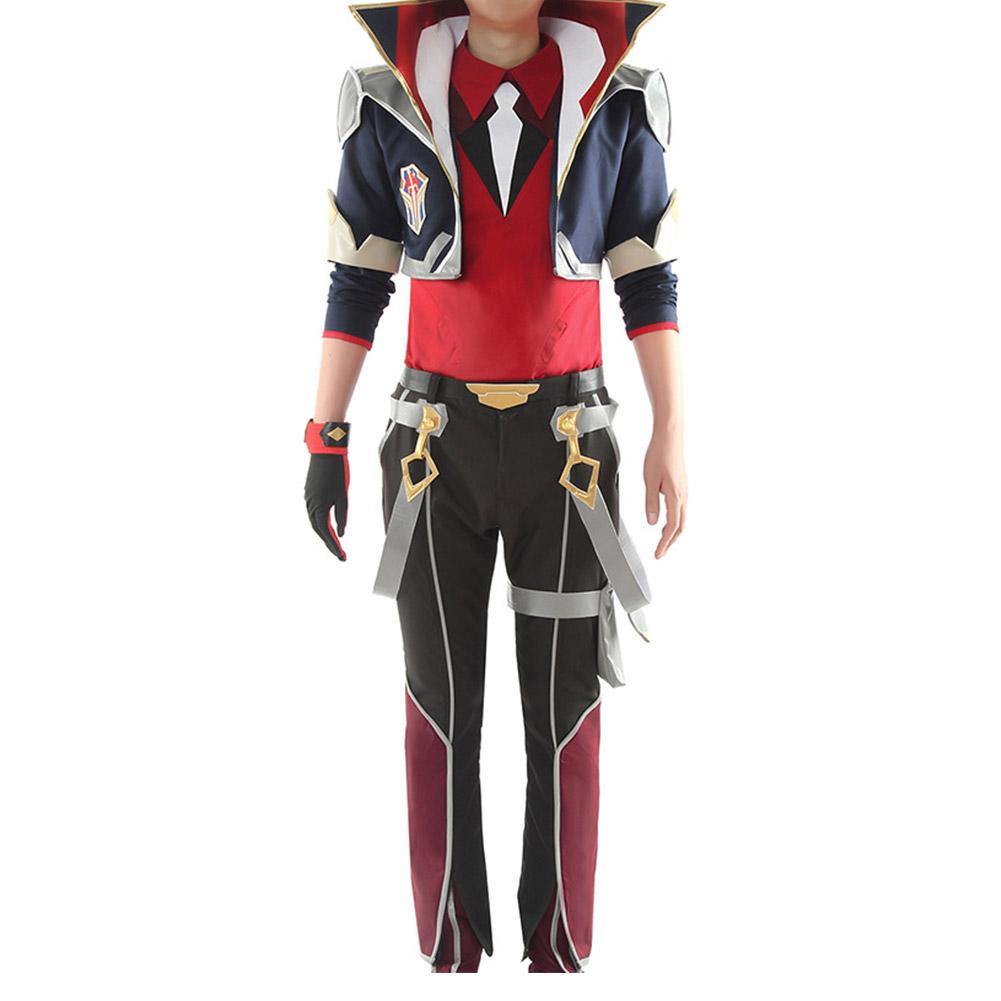 Ezreal League of Legends Kämpfer Champion Uniform Cosplay Kostüm - cosplaycartde