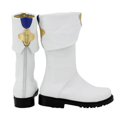 Honkai: Star Rail Yanqing Cosplay weiße Schuhe Steifel Halloween Karneval Outfits