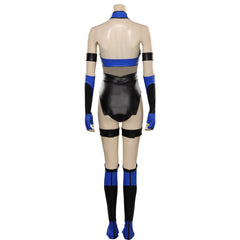 Mortal Kombat 4 Kitana Sexy Kostüm Outfits Halloween Karneval Jumpsuit