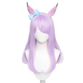 Pretty Derby Mejiro McQueen Perücke Cosplay Perücke mit Ohren, Schwanz