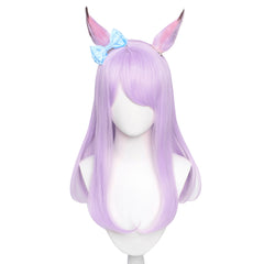 Pretty Derby Mejiro McQueen Perücke Cosplay Perücke mit Ohren, Schwanz