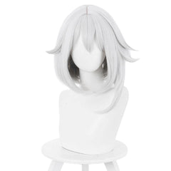 Genshin Impact Paimon Perücke Cosplay Perücke weiß - cosplaycartde