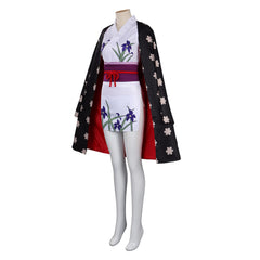 One Piece Onigashima Nico·Robin Cosplay Kostüm Halloween Karneval Outfits