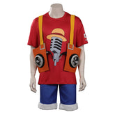 One Piece Red 2022 Monkey D. Luffy Cosplay Kostüm Halloween Karneval Outfits