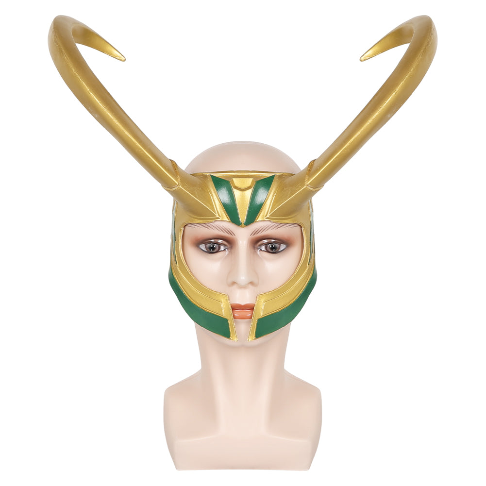 2023 Loki Helm Latex Maske Halloween Karneval Cosplay Requisite