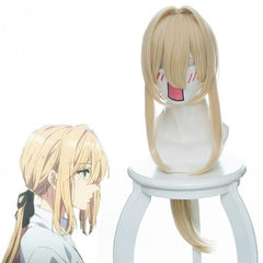 Violet Evergarden Vaioretto Evagaden Violet Perücke Cosplay Perücke Lang - cosplaycartde