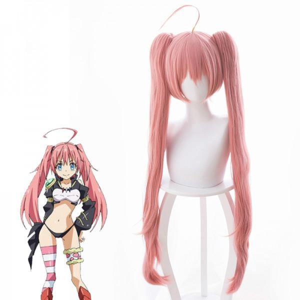 That Time I Got Reincarnated as a Slime Meine Wiedergeburt als Schleim in einer anderen Welt Milim Perücke Cosplay Perücke Rosa - cosplaycartde