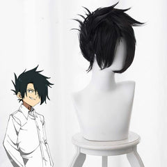 The Promised Neverland Yakusoku no Neverland Ray Perücke Cosplay Perücke Schwarz - cosplaycartde