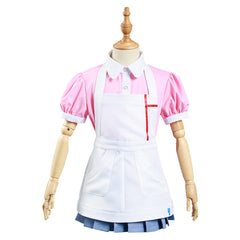 Kinder Danganronpa 2 Hope's Peak Academy Mikan Tsumiki Cosplay Kostüm Halloween Karneval OutfitS