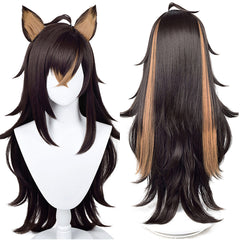 Dehya Perücke Cosplay Genshin Impact Hitzebeständige Haar Karneval Halloween Party Requisiten