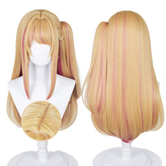 Ruby Hoshino Perücke Oshi no Ko Cosplay Perücke Hitzebeständiges Haar Karneval Party Requisiten