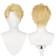 Spy x Familie Loid Forger Perücke Cosplay kurz gold Perücke