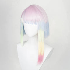 Cyberpunk: Edgerunners Lucy Perücke Hitzebeständiges Haar Karneval Halloween Party Requisiten