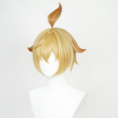 Genshin Impact Mika Cosplay Perücke Hitzebeständiges Haar Karneval Halloween Party Requisiten