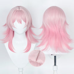 Honkai: Star Rail March 7th Cosplay Perücke Hitzebeständiges Haar Karneval Party Requisiten
