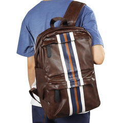 Flash Albert Desmond retro backpack Schultertasche Cosplay braune Tasche im Alltag