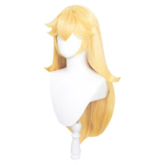 Super Mario Prinzessin Peach Perücke Cosplay Perücke