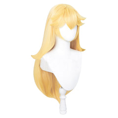 Super Mario Prinzessin Peach Perücke Cosplay Perücke