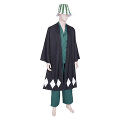 Bleach Kisuke Urahara Mantel Cosplay Kostüm Outfits Halloween Karneval Kostüm - cosplaycartde