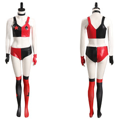 Harley Quinn Cosplay Kostüm Halloween Karneval Outfits
