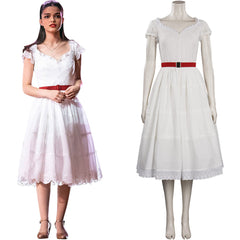 West Side Story Maria Vasquez Cosplay Kostüm Kleid Halloween Karneval Outfits