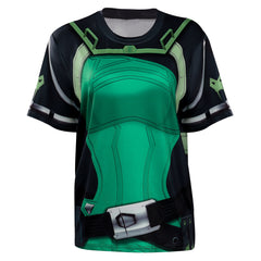 VALORANT Viper Cosplay 3D Druck Sommer Erwachsene Kurzarm Originell T-shirt