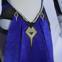 Genshin Impact Yelan Cosplay Kostüm Halloween Karneval Outfits