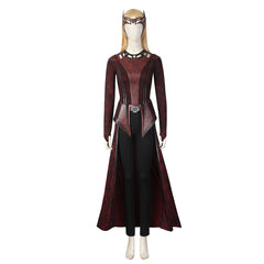 Doctor Strange in the Multiverse of Madness Hexe Wanda Cosplay Kostüm Halloween Karneval Outfits