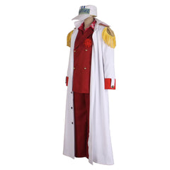 One Piece Akainu Sakazuki Kostüm Cosplay Halloween Karneval Outfits