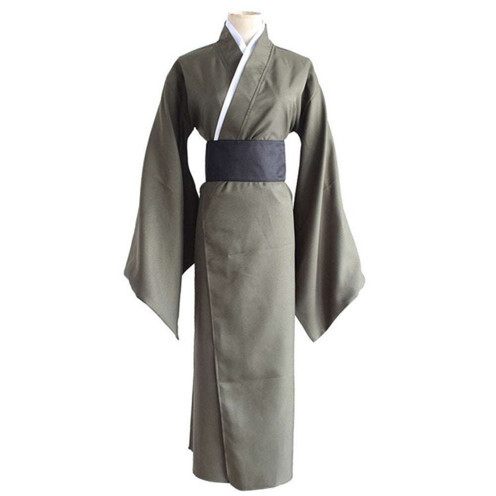 Bungo Stray Dogs Yukichi Fukuzawa Kimono Cosplay Kostüm Halloween Karneval Outfits